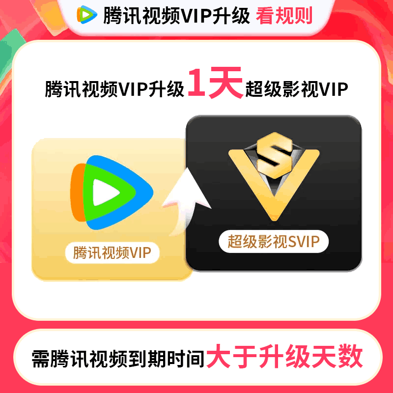【自动充值】腾讯视频-VIP升级SVIP1天(失败率高）