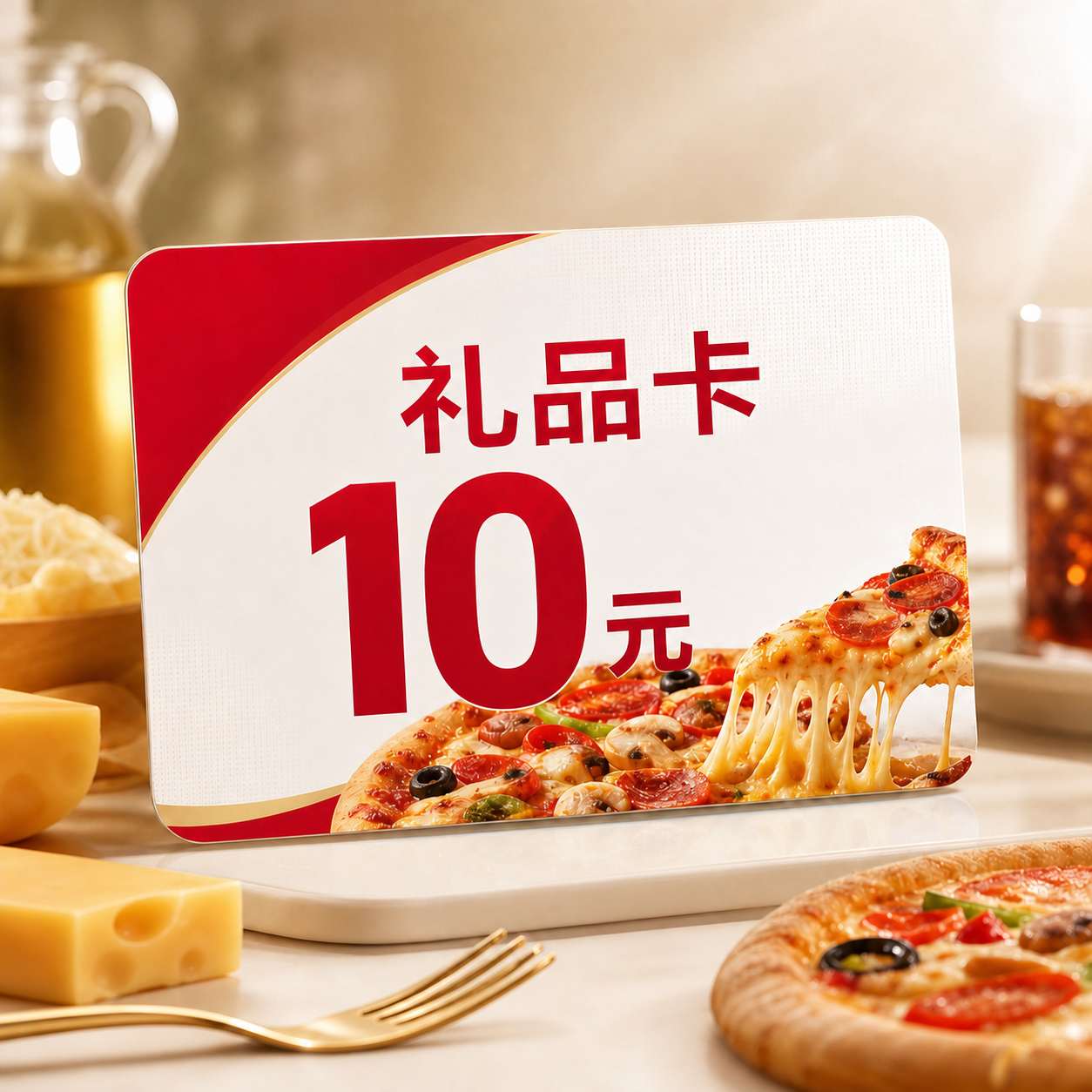 【自动充值】必胜客礼品卡10元